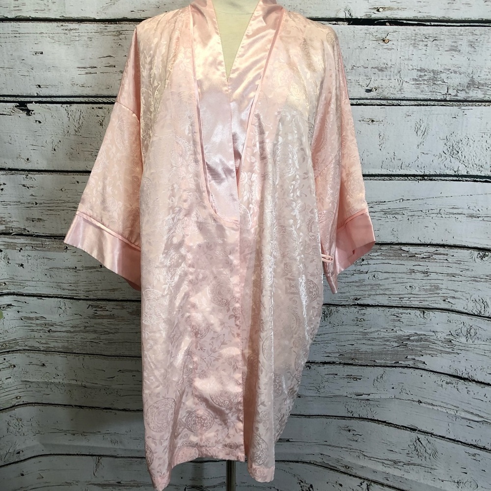 COPY - Vintage Victoria's Secret Satin Kimono Robe OS
